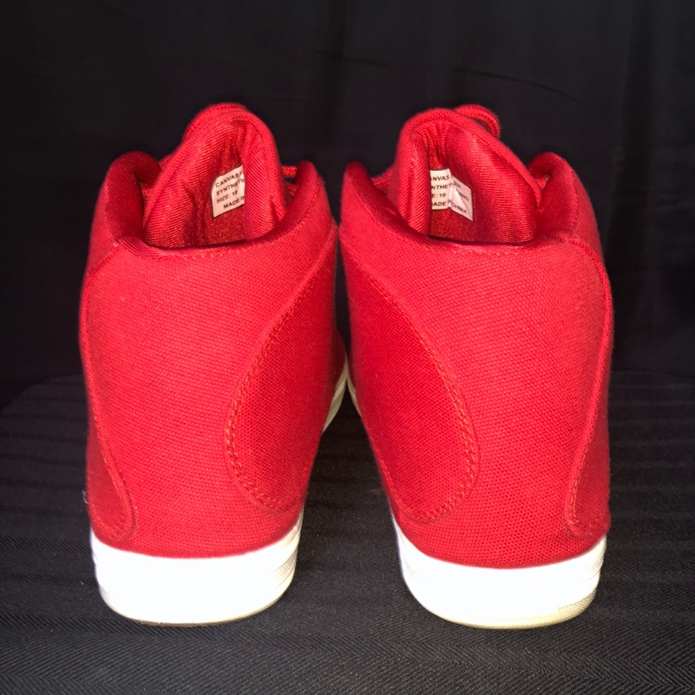 NFN Men’s Red Hightop gym shoes - Picture 4 of 5